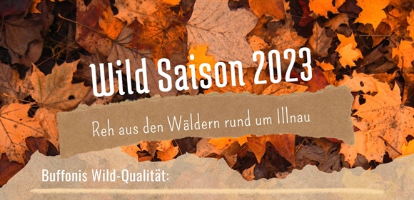 Herbstsaison mit Wild und Metzgete